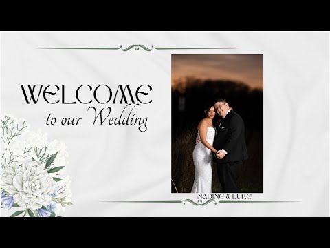 Live NADINE Luke Wedding Ceremony