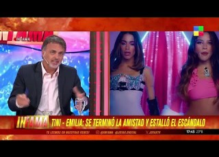 TINI VS EMILIA SE TERMINÓ LA AMISTAD Y ESTALLÓ EL ESCÁNDALO
