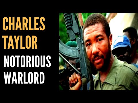 Charles Taylor Former Liberian President Warlord And Convicted Criminal
