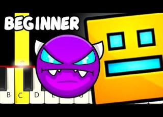  5 Geometry Dash Tunes Slow And Easy Piano Tutorial Beginner