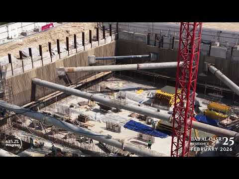 Construction Update February 2026 Bab Al Qasr Resort 25