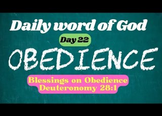 Daily Word Of God Day 27 Blessings Of Obedience Deuteronomy 28 1 Unveiled