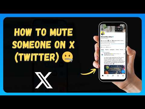 How To Mute Someone On X Twitter New 2026 Update