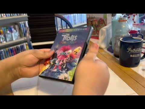 Trolls World Tour DVD Unboxing