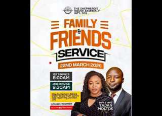  THEME FAMILY FRIENDS SERVICE 2ND SERVICE WITH REV TAJAN MOLTOK