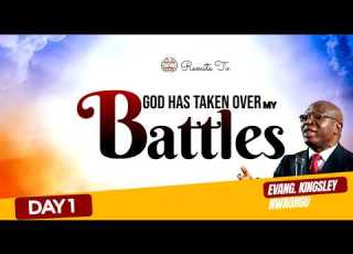  GOD HAS TAKEN OVER MY BATTLES DAY 1 2 06 2026