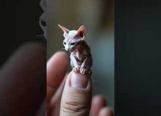  Sphynx Cat Cute Tiny