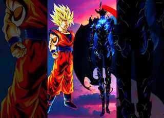  Goku Vs Jin Woo Shadow Army