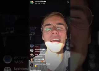  Justin Bieber Singing New Song Friends On Instagram Live 8 17 17