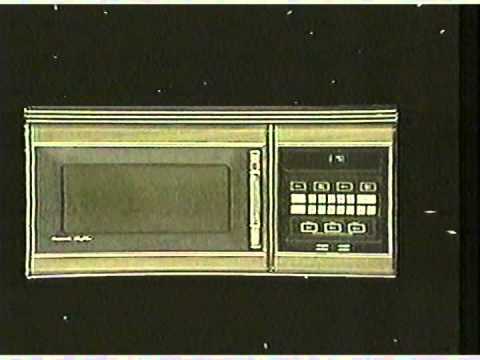 1983 Panasonic Microwave Oven Commercial
