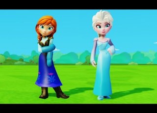  Королева Эльза Холодное Сердце Принцесса Анна и Олень Свен Disney Frozen Anna And Elsa Princess