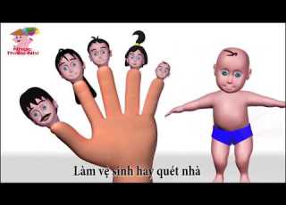  Năm Ngón Tay Ngoan Vietnamese Finger Family Bài Hát Thiếu Nhi Vui Nhộn Nhạc Thiếu Nhi TV