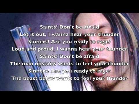 Saints Sinners By Bullet For My Valentine Lyrics Video