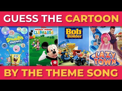 GUESS THE CHILDHOOD CARTOON THEME TV Show Quiz