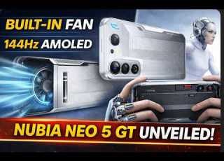  Nubia Neo 5 GT Gaming Phone With Built In Cooling Fan And 144Hz AMOLED Unveiled At MWC 2026