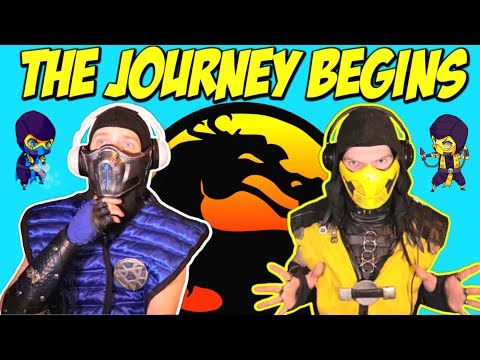 Scorpion Sub Zero REACT MORTAL KOMBAT THE JOURNEY BEGINS ENDING MK PARODY