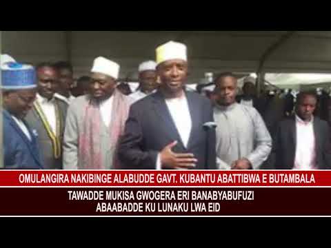 Omulangirq Nakibinge Alabudde Gavt Ku Bantu Abatti Wa E Butambala Omulangirq Nakibinge Alabudde Gavt Ku Bantu Abatti Wa E Butambala