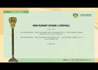 Mini Plenary Session 2 7 May 2026