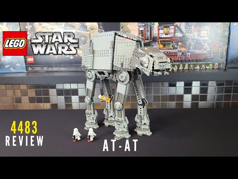 LEGO Star Wars AT AT 4483 Review One Of The BEST Old School Star Wars Sets Ever Made