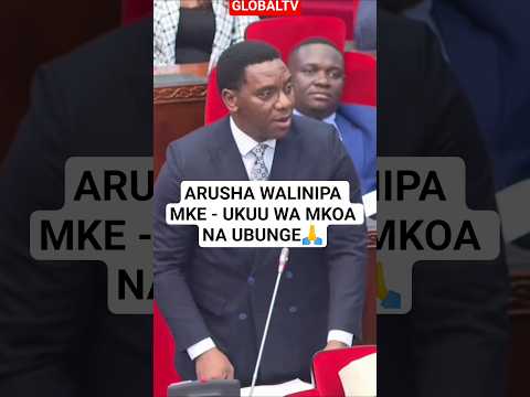 MAKONDA ARUSHA WALINIPA MKE UKUU WA MKOA NA UBUNGE Shorts Shortsviral Makonda Arusha