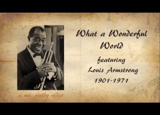 What A Wonderful World With Louis Armstrong Lyrics And Notes