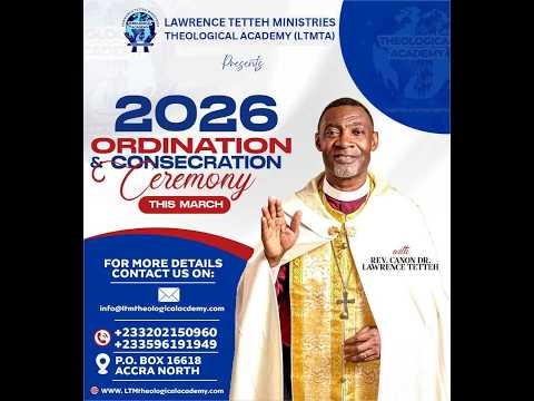 LTTA ORDINATION CONCECRATION CEREMONY 2026