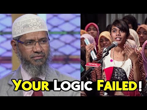 Christian Girl Shocks Dr Zakir Naik With A Bold Question