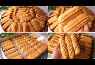 بسكوت النشادر ميتعملش غير كدى دايب دوبان ومقادير على الشعرة