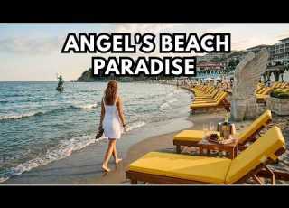  Walking Along Angel S Beach Varna Relaxing Black Sea Beach Walk In 4K