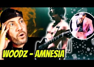 WOODZ Amnesia First Time Reaction Deep Raw Powerful Vocals