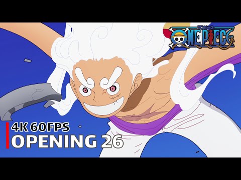One Piece Opening 26 Uuuuus 4K 60FPS CC