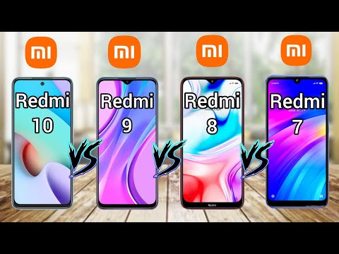 Xiaomi Redmi 7 Vs Redmi 8 Vs Redmi 9 Vs Redmi 10 Full Comparison 2022