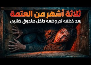 315 ثلاثة أشهر من العتمة بعد خط فه تم وضعه داخل صندوق خشبي