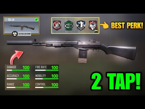 SO 14 0 RECOIL GUNSMITH BUILD Best SO 14 Gunsmith Loadout Season 11 COD Mobile