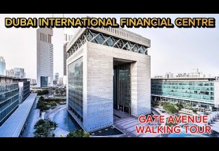 DIFC Dubai International Financial Centre DIFC United Arab Emirates Walking Tour In 4K 