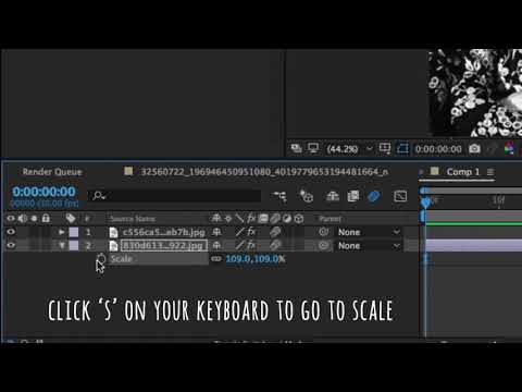 Smooth Zoom In Out I After Effects Tutorial
