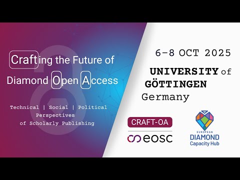 Day 1 6 Oct 2025 Crafting The Future Of Diamond Open Access