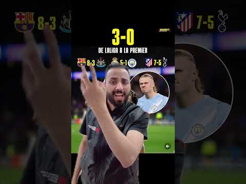 فرق الدوري الإسباني دمرت فرق الدوري الإنجليزي الخضراوي برشلونة ريال مدريد دوري ابطال اوروبا