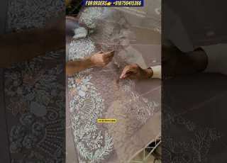 Bridal Lehenga Hand Work Zardosi Work Lehenga Choli Bridal Lehenga Zardosi Aariwork