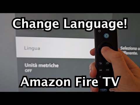 How To Change Language On Amazon Fire TV Stick 4K