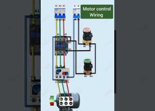 Motor Control Wiring Shortvideos Electricalshorts Electricaltips Tiktokvideo Electricalwiring
