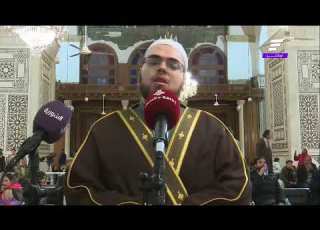 مباشر أذان المغرب من الجامع الأموي بدمشق