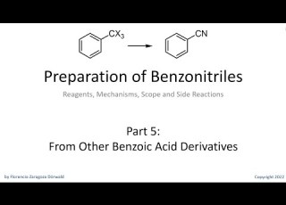  Preparation Of Benzonitriles Part 5 From Other Benzoic Acid Derivatives