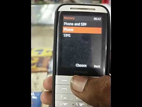 Nokia 5310 Sim Contacts View