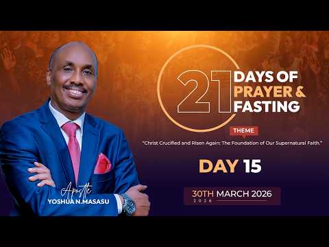 𝐋𝐈𝐕𝐄 𝐃𝐚𝐲 𝟏𝟓 𝟐𝟏 𝐃𝐚𝐲𝐬 𝐨𝐟 𝐏𝐫𝐚𝐲𝐞𝐫 𝐅𝐚𝐬𝐭𝐢𝐧𝐠 𝐖𝐢𝐭𝐡 𝐀𝐏𝐎𝐒𝐓𝐋𝐄 𝐘𝐎𝐒𝐇𝐔𝐀 𝐍 𝐌𝐀𝐒𝐀𝐒𝐔