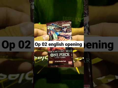 Pulled An Alt Art In OP 02 Onepiece Onepiececardgame Anime Op02 Event Prerelease
