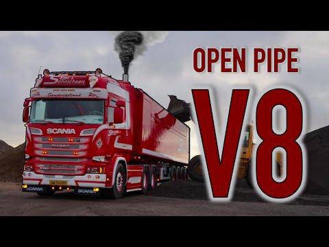 Scania V8 Greatest Diesel Sound Ever Reupload