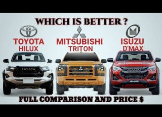  2025 Toyota Hilux GR Sport Vs Mitsubishi Triton GLX R Vs Isuzu D Max LS U Which Is BETTER