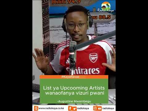 List Ya Upcooming Artists Wanaofanya Vizuri Pwani