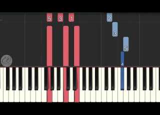  Allegro Suzuki Book 1 Synthesia Piano Tutorial